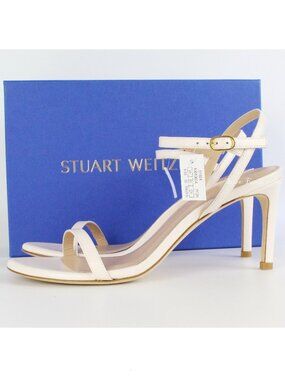 New Stuart Weitzman Kassidy Leather Sandals-US 8.5B, Office to Cocktail, Wedding